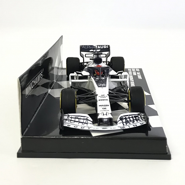 実際に弊社で買取させて頂いたMinichamps/ミニチャンプス 1/43 2020 F1 #26 D.クビアト F1 AlphaTauri  Honda AT01 ミニカーの画像 2枚目