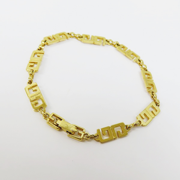 実際に弊社で買取させて頂いたGIVENCHY/ジバンシイ ロゴリンク ブレスレット