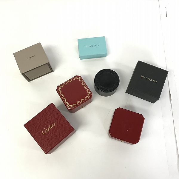 実際に弊社で買取させて頂いた【おまとめ品】ルイヴィトン/カルティエ/ブルガリ/ショーメ 他 空箱 靴用/ジュエリー用/指輪用 等の画像 5枚目