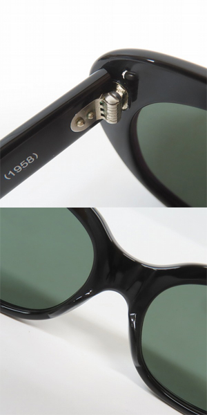 実際に弊社で買取させて頂いたOLIVER GOLDSMITH /オリバーゴルドスミス SOPHIA(1958) サングラスの画像 4枚目