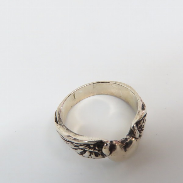 実際に弊社で買取させて頂いた【ギャラ付】ALEX STEETER/アレックスストリーター ハートウイングリング ALR792/17号の画像 6枚目