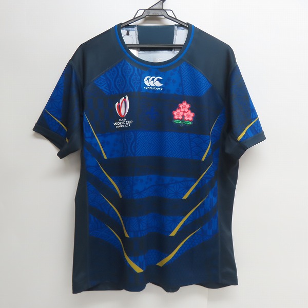 実際に弊社で買取させて頂いた(2)【未使用】カンタベリー ラグビー ジャパンRWC2023/日本代表 レプリカオルタネイトジャージ アウェイ RG33981WC/L 