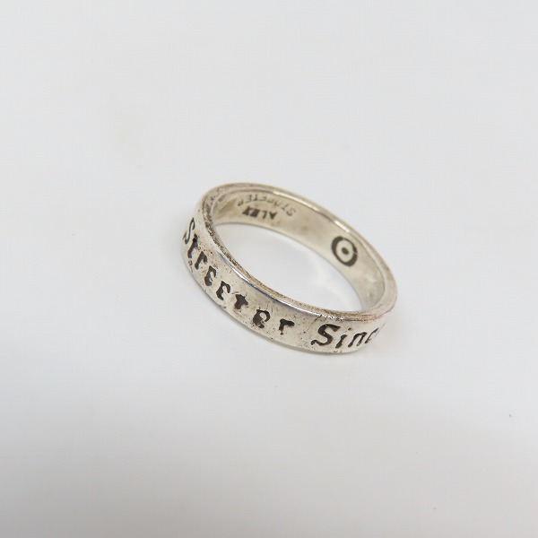 実際に弊社で買取させて頂いたALEX STREETER/アレックスストリーター 1971 スペーサーリング/8号