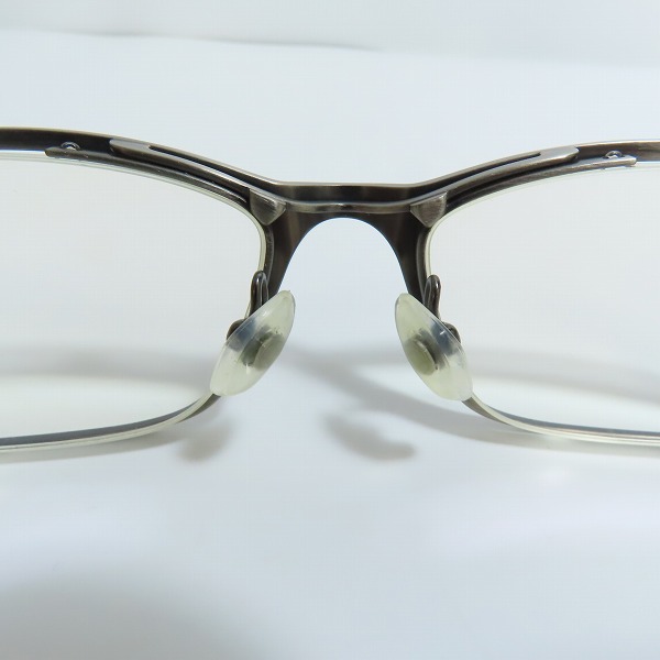実際に弊社で買取させて頂いた999.9/フォーナインズ レンズ度入り フルリム メガネフレーム/眼鏡/アイウェア S-823Tの画像 4枚目