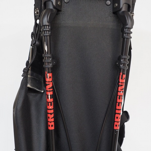 実際に弊社で買取させて頂いたTitleist/タイトリスト TB20SXSF  ゴルフ 9型 4分割スタンド式 キャディバッグ ブラックの画像 5枚目