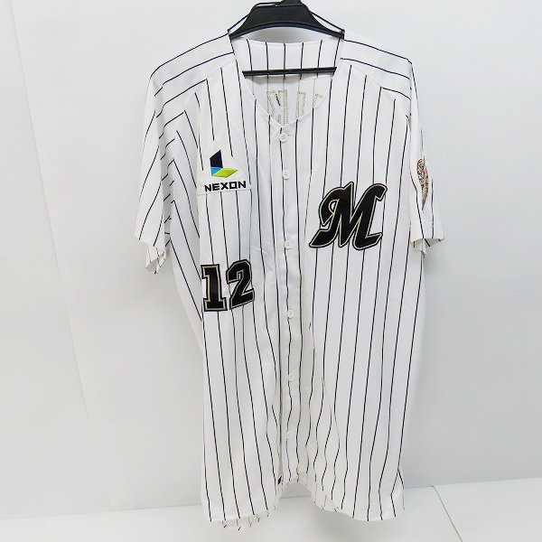 DESCENTE/デサント 千葉ロッテマリーンズ ホーム ユニフォーム #12