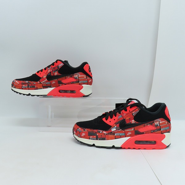 実際に弊社で買取させて頂いたNIKE×atmos/ナイキ×アトモス AIR MAX 90 PRNT エア マックス 90 プリント AQ0926-001 25.5の画像 3枚目