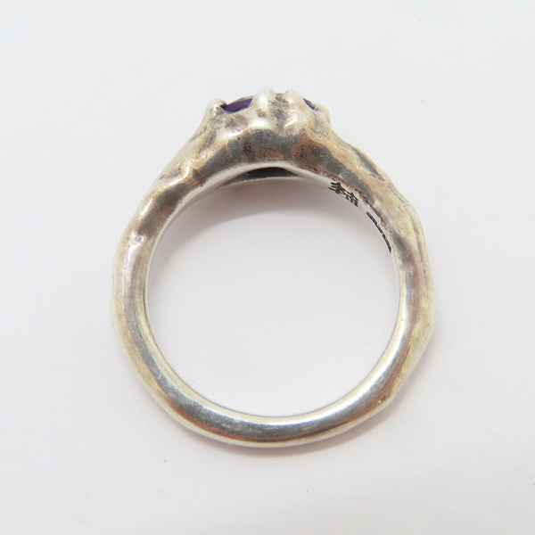 実際に弊社で買取させて頂いたBloody Mary/ブラッディマリー  エリクスリングB アメジスト 5号の画像 5枚目