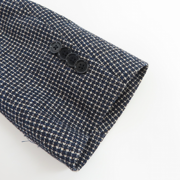 実際に弊社で買取させて頂いたUNITED ARROWS/ユナイテッドアローズ チェック柄 ジャケット 1122-110-5867/50の画像 6枚目