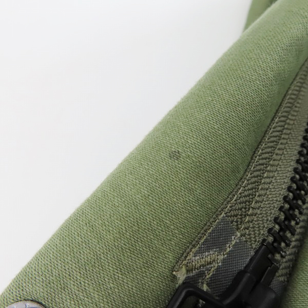 実際に弊社で買取させて頂いたUNIFORM EXPERIMENT/ユニフォームエクスペリメント UEN MILITARY STAND COLLAR COAT カーキ UE-178016/2の画像 5枚目