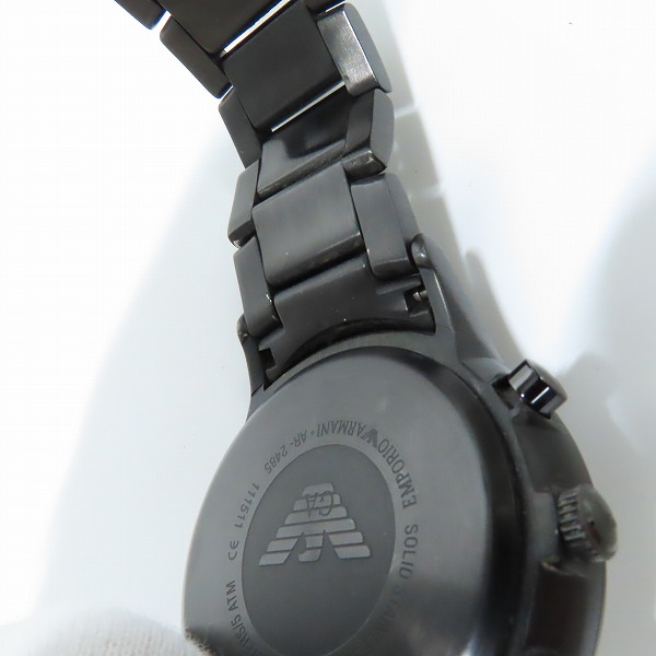 実際に弊社で買取させて頂いたEMPORIO ARMANI/エンポリオアルマーニ 腕時計 AR-2485の画像 7枚目