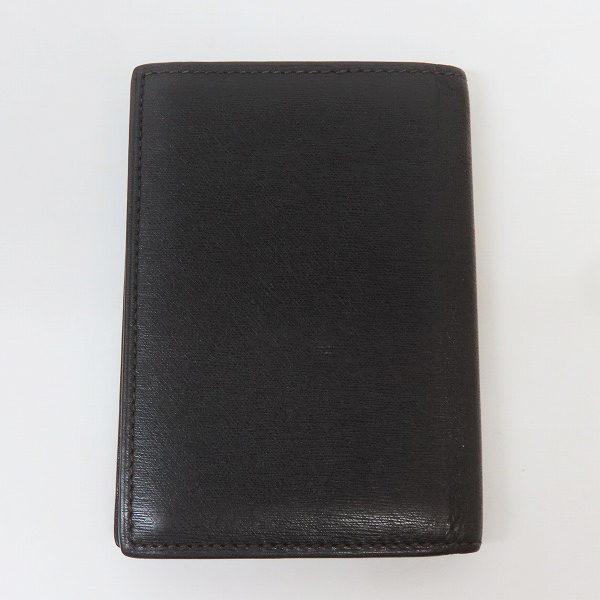 実際に弊社で買取させて頂いたDunhill/ダンヒル ロゴプレート 二つ折り名刺入れ/カードケースの画像 1枚目