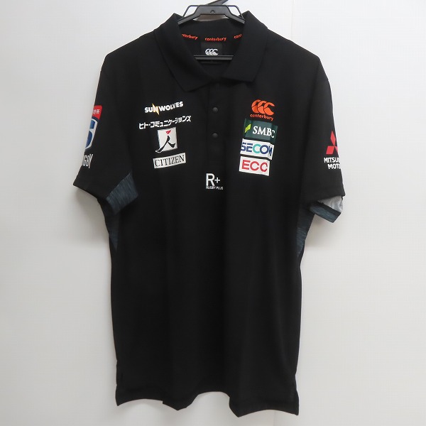 実際に弊社で買取させて頂いた【未使用】CANTERBURY/カンタベリー サンウルブズ ショートスリーブ ワークアウト ポロシャツ R39023SR/3L