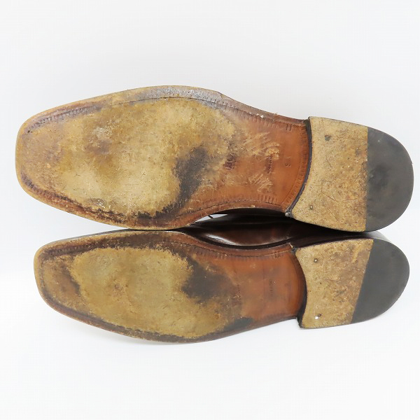 実際に弊社で買取させて頂いたHUGO BOSS/ヒューゴボス レザーシューズ/9の画像 2枚目