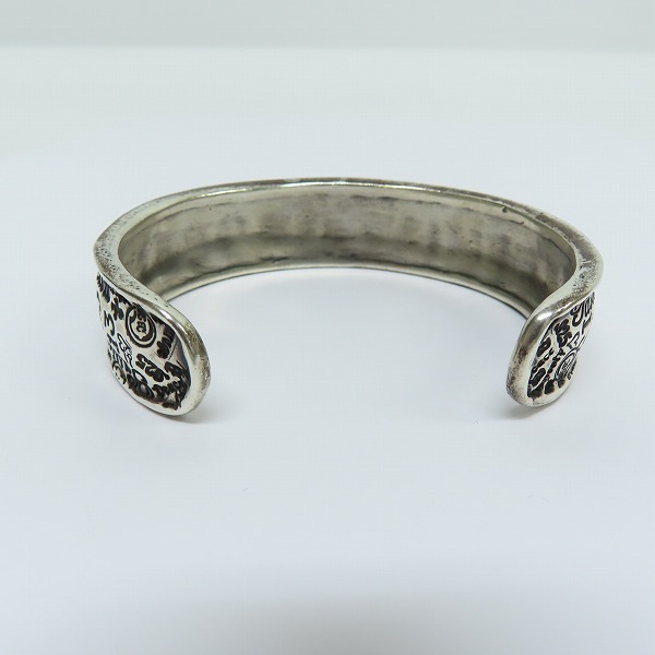 実際に弊社で買取させて頂いたBill Wall Leather/ビルウォールレザー グラフィティバングル ブレスレットの画像 4枚目