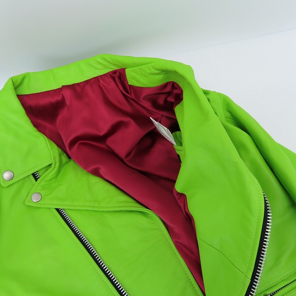 実際に弊社で買取させて頂いたNO ID. BLACK/ノーアイディー ブラック レザーダブルライダースジャケット/3の画像 5枚目