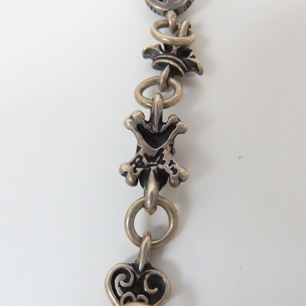 実際に弊社で買取させて頂いたBILL WALL LEATHER/BWL/ビルウォールレザー マルチリンク ネックレスチェーンの画像 5枚目