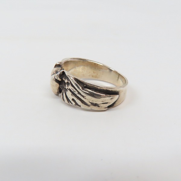 実際に弊社で買取させて頂いた【ギャラ付】ALEX STEETER/アレックスストリーター ハートウイングリング ALR792/17号の画像 2枚目