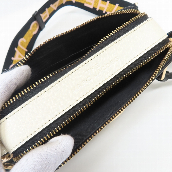 実際に弊社で買取させて頂いたTHE MARC JACOBS/ザ マークジェイコブス スナップショット ミニショルダーバッグ M0014146の画像 3枚目