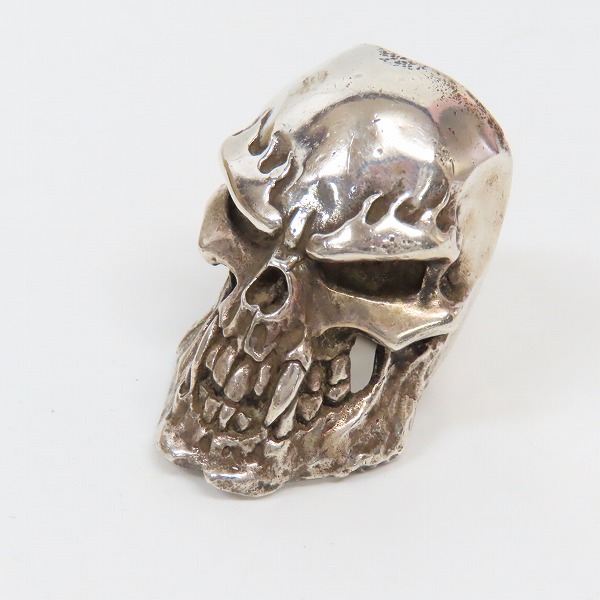 実際に弊社で買取させて頂いたCRAZY PIG/クレイジーピッグ Psycho S.O.B skull/サイコソブスカル リング/19-19.5号