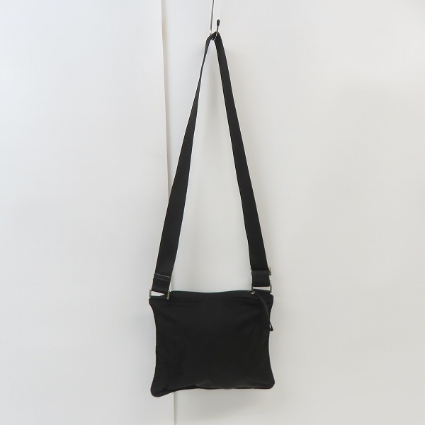 実際に弊社で買取させて頂いた【難有り品】PRADA/プラダ ナイロン ショルダーポーチ/サコッシュの画像 1枚目