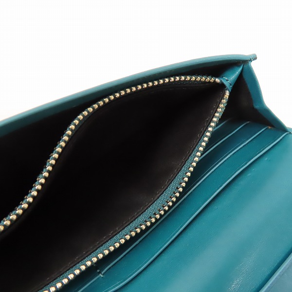 実際に弊社で買取させて頂いたPaul Smith/ポールスミス フォールデッドエッジ 牛革レザー長財布の画像 4枚目