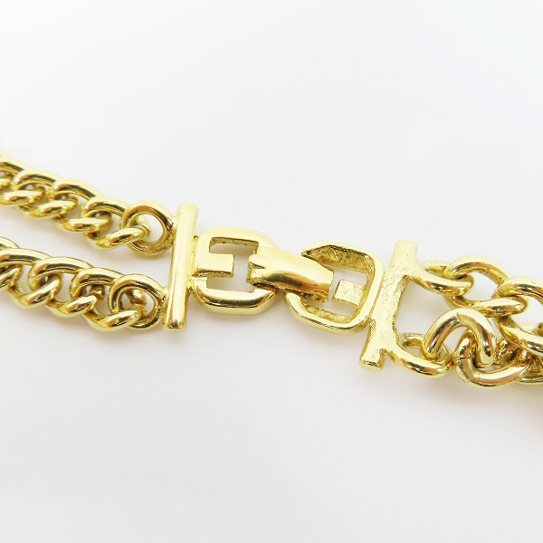 実際に弊社で買取させて頂いたGIVENCHY/ジバンシイ ダブルチェーンネックレスの画像 2枚目