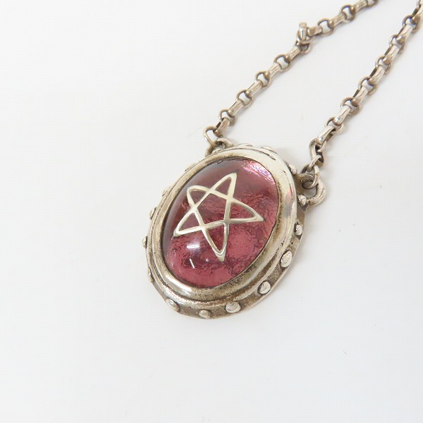 実際に弊社で買取させて頂いたALEX STEETER/アレックスストリーター エンジェルハートネックレス/ペンダント 名古屋パープル