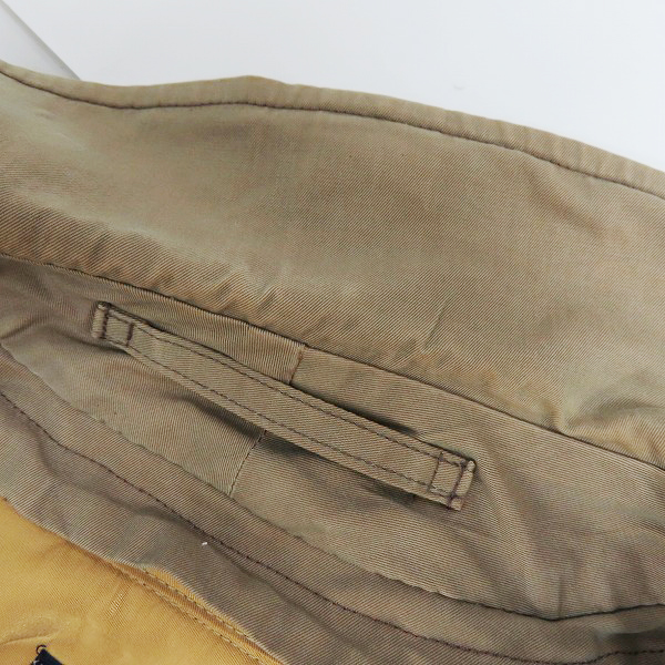 実際に弊社で買取させて頂いたBurberrys/バーバリーズ 裏地ノバチェック柄 ステンカラーコート イングランド製の画像 5枚目