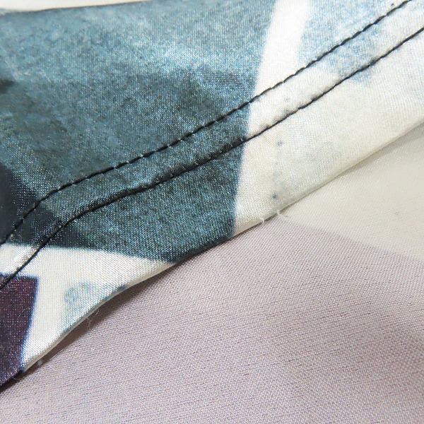 実際に弊社で買取させて頂いたNO ID./ノーアイディー スカーフ切替ルーズT Tシャツ 446006-384T/ONEの画像 6枚目