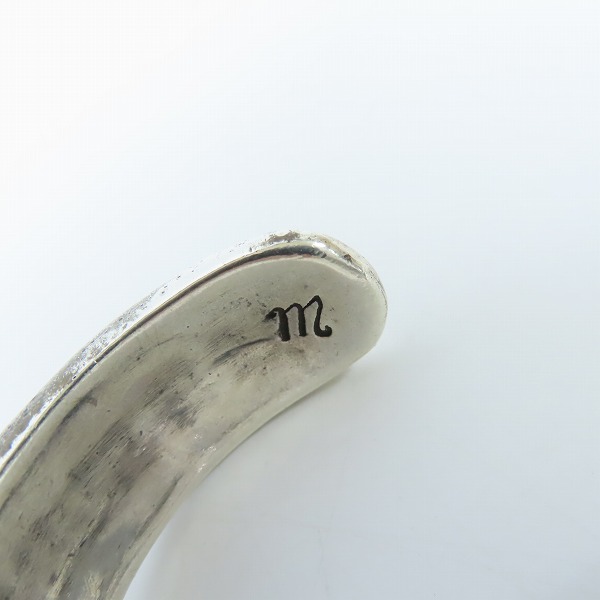 実際に弊社で買取させて頂いたBill Wall Leather/ビルウォールレザー グラフィティバングル ブレスレットの画像 7枚目