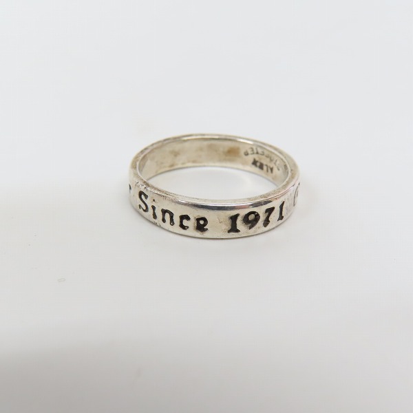 実際に弊社で買取させて頂いたALEX STREETER/アレックスストリーター 1971 スペーサーリング/8号の画像 2枚目