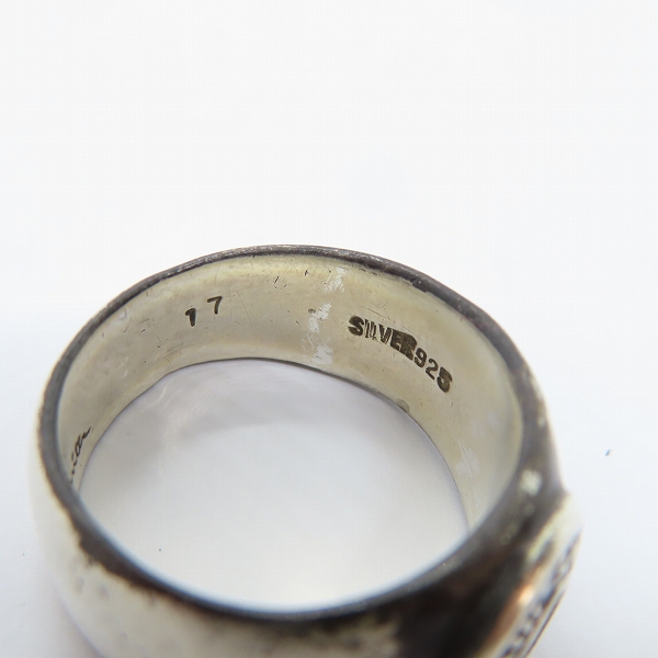 実際に弊社で買取させて頂いたPaul Smith/ポールスミス シルバー リング 17号-17.5号の画像 7枚目