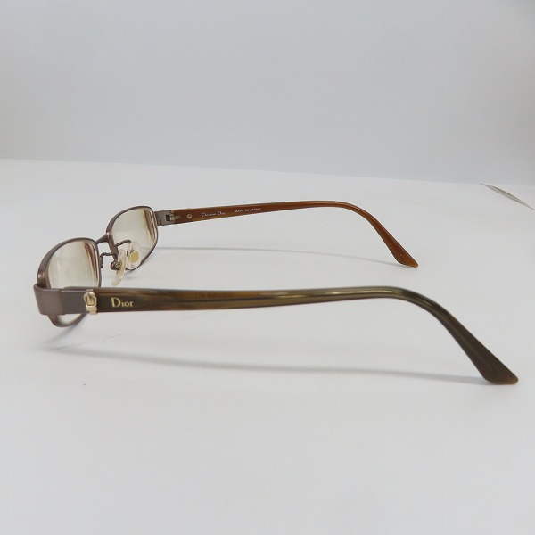 実際に弊社で買取させて頂いたChristian Dior/クリスチャンディオール メガネフレーム 眼鏡 CD-7688Jの画像 2枚目