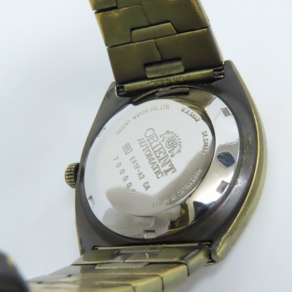 実際に弊社で買取させて頂いたORIENT/オリエント 自動巻き 腕時計 ER1F-A3の画像 4枚目