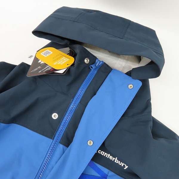 実際に弊社で買取させて頂いた【未使用】canterbury/カンタベリー INVERCARGILL LIGHT JACKET/インバーカーギルライトジャケット RA73024/Lの画像 7枚目