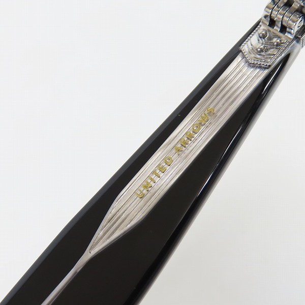 実際に弊社で買取させて頂いたUnited Arrows × Zoff/ユナイテッドアローズ × ゾフ メガネフレーム 度入り ZF231014Aの画像 7枚目