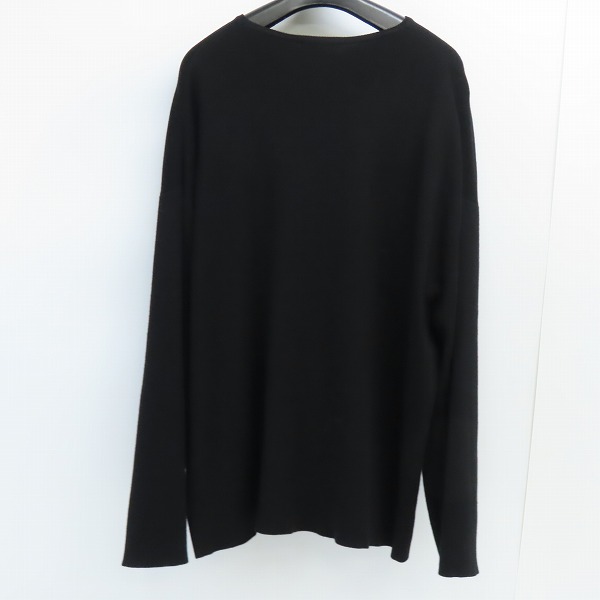 実際に弊社で買取させて頂いた HARE/ハレ セーター ブラック  HA020056AD/Sの画像 1枚目