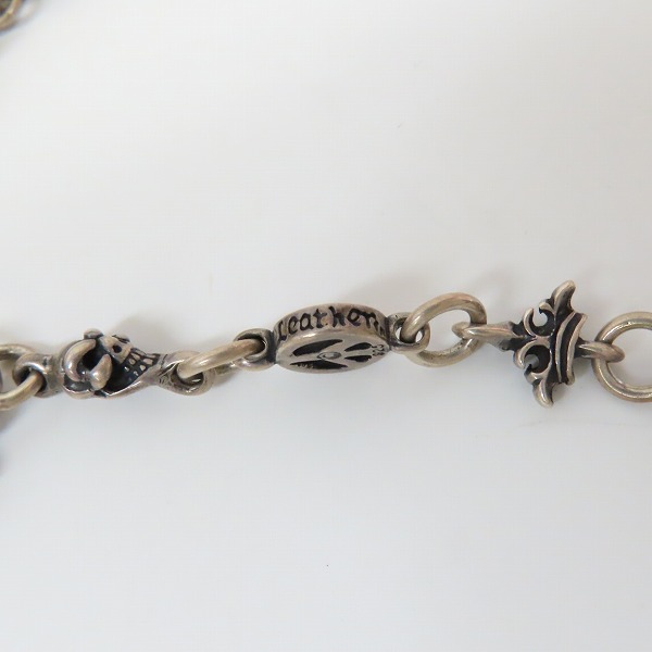 実際に弊社で買取させて頂いたBILL WALL LEATHER/BWL/ビルウォールレザー マルチリンク ネックレスチェーンの画像 6枚目