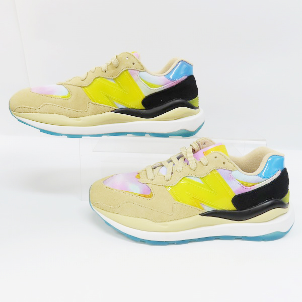 実際に弊社で買取させて頂いたNEW BALANCE×atmos/ニューバランス×アトモス 57/40 Beachside/ビーチサイド ローカットスニーカー M5740AT/27.5の画像 3枚目