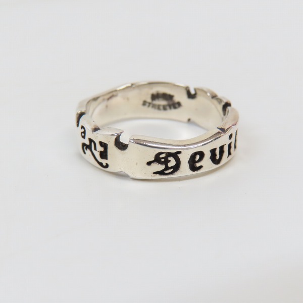 実際に弊社で買取させて頂いたALEX STREETER/アレックスストリーター エンジェル＆デビルズ リング ALR811/18.5号の画像 1枚目