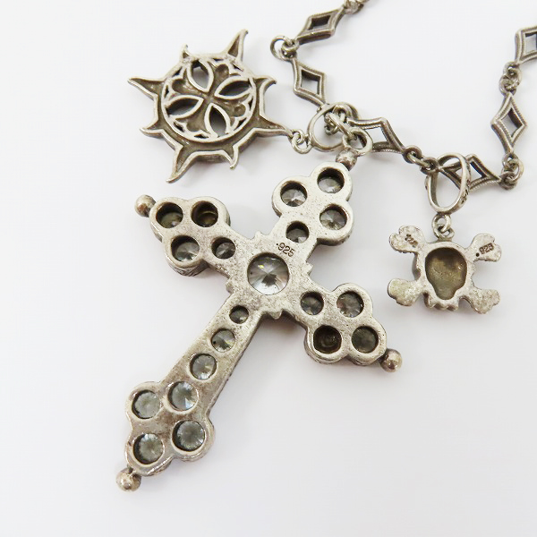 実際に弊社で買取させて頂いたLoree Rodkin/ローリーロドキン ゴシッククロス ネイティブサン ネックレスの画像 2枚目