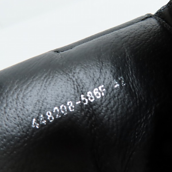 実際に弊社で買取させて頂いたNO ID./ノーアイディー サイドジップ ハイスニーカー 448208-586F/42の画像 5枚目