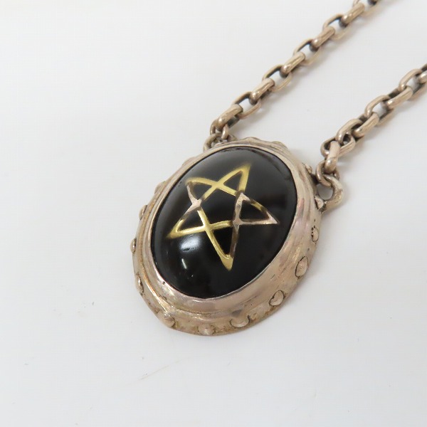 実際に弊社で買取させて頂いたALEX STEETER/アレックスストリーター エンジェルハートネックレス/ペンダント 東京ブラック