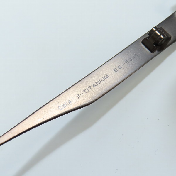 実際に弊社で買取させて頂いたspec espace/スペックエスパス アイウェア/メガネフレーム  ES-6041の画像 7枚目