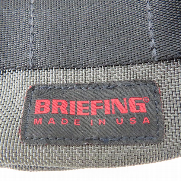 実際に弊社で買取させて頂いたBRIEFING/ブリーフィング ウエストポーチ/ボディバッグの画像 4枚目