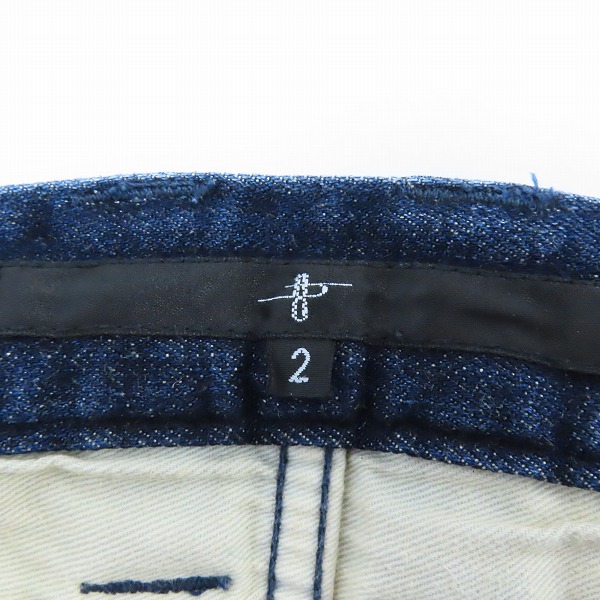 実際に弊社で買取させて頂いた(1)NO ID./ノーアイディー ストレッチデニムペイントスキニーPT パンツ 845035-275P/2の画像 2枚目