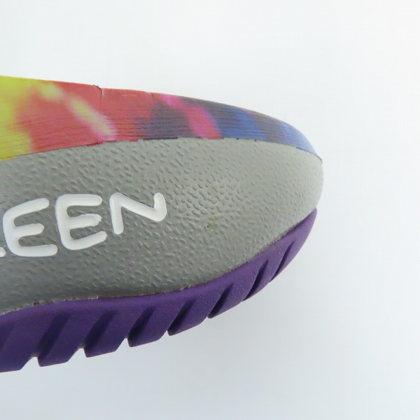 実際に弊社で買取させて頂いたKEEN/キーン YOGUI ARTS/ヨギ アーツ DDYE13/タイダイ サンダル 1024635/26.0の画像 7枚目