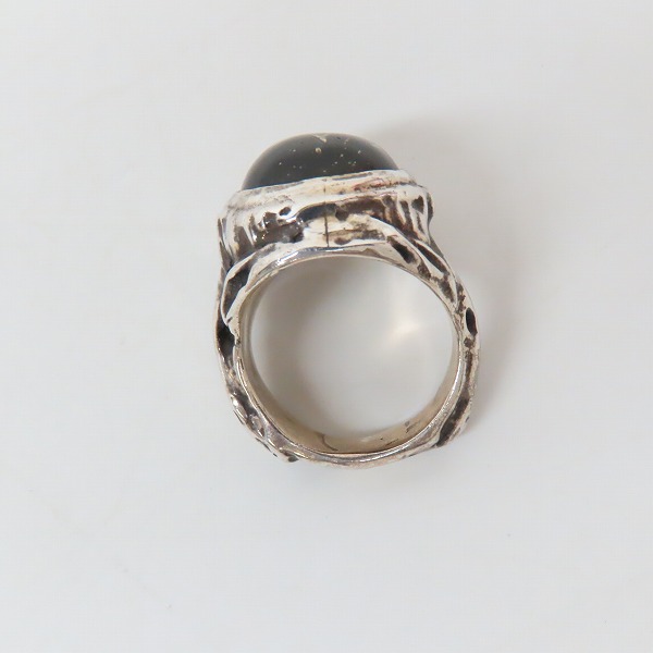 実際に弊社で買取させて頂いたALEX STEETER/アレックスストリーター ベイビーエンジェルハートリング 東京ブラック/8-8.5号の画像 5枚目