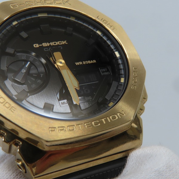 実際に弊社で買取させて頂いたG-SHOCK/Gショック メタルカバード GM-2100G-1A9JFの画像 4枚目
